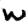 w